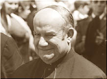     Monseñor Rodrigo Bocanegra 
en el día de San Bernabé en 1971